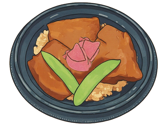 豚の角煮丼 クロケッタ