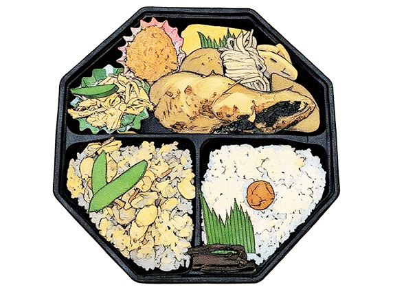 銀だらの西京焼き弁当 クロケッタ