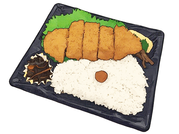 とんかつ弁当 クロケッタ